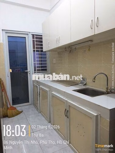 Cần bán chung cư Phú Thọ Quận 11 diện tích 60m²
