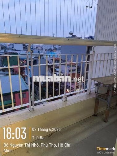 Cần bán chung cư Phú Thọ Quận 11 diện tích 60m²