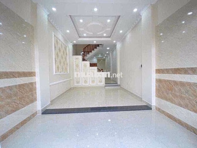 Nhà nguyên căn 4PN hẻm xe hơi sát Vạn Phúc , KDC Lộc Vừng