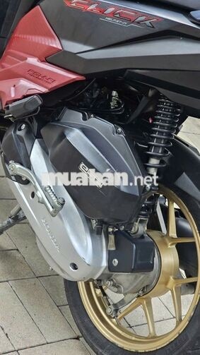 Honda Click125 2017 Đen, Đỏ 744335 km