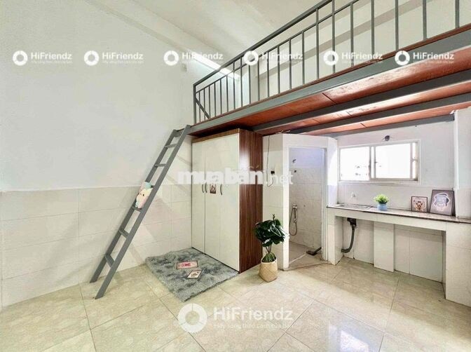 PHÒNG GÁC CAO GẦN TRƯỜNG HUIT - CÓ THANG MÁY - CỬA SỔ TRỜI - 3TR2