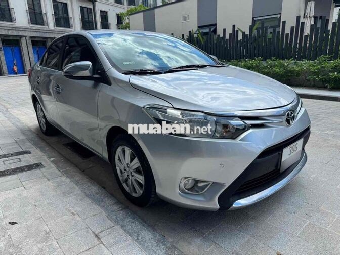 Toyota Vios 1.5 CVT 2017 Bạc Tự động 70000 km
