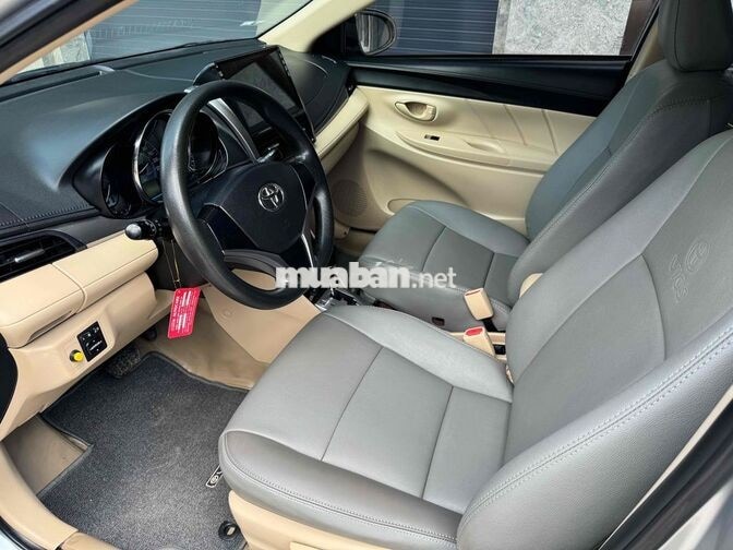 Toyota Vios 1.5 CVT 2017 Bạc Tự động 70000 km