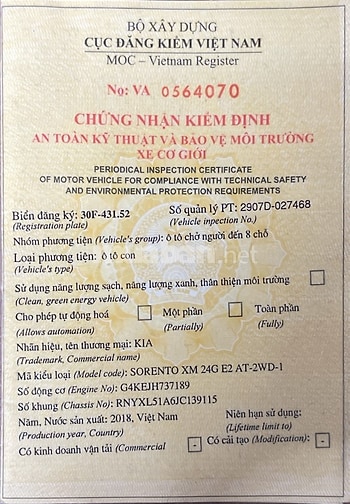 Nhu cầu đổi xe , cần bán xe sorento 2018 