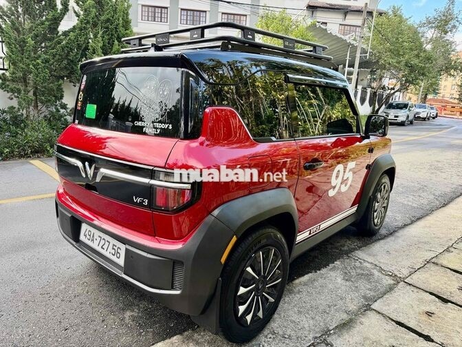 VinFast VF3 T8/2025 Pin Mua Màu Đỏ xe siêu mới