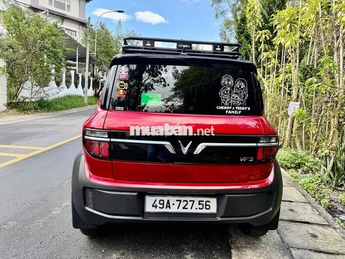 VinFast VF3 T8/2025 Pin Mua Màu Đỏ xe siêu mới