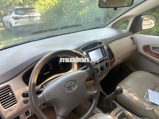 Toyota Innova G 2008 Bạc 7 chỗ