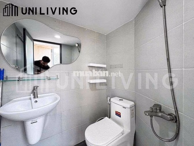 Cho thuê căn hộ balcony - thang máy ngay ĐH Văn Lang - chợ Bà Chiểu