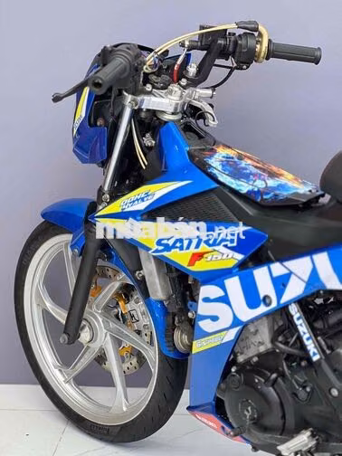 Satria F150 2019 Xanh 62zz 9c nợ xấu trả 50%