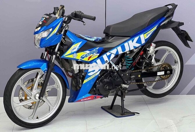 Satria F150 2019 Xanh 62zz 9c nợ xấu trả 50%
