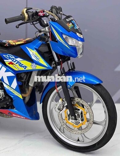 Satria F150 2019 Xanh 62zz 9c nợ xấu trả 50%
