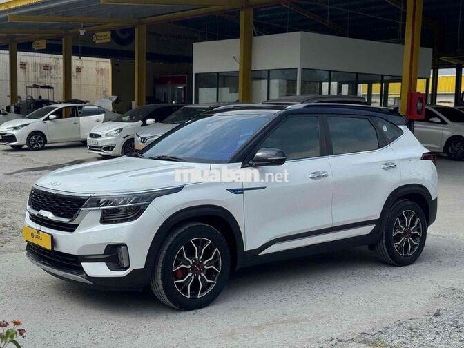 Kia Seltos Premium 1.4T 2022 Trắng 34.000 km