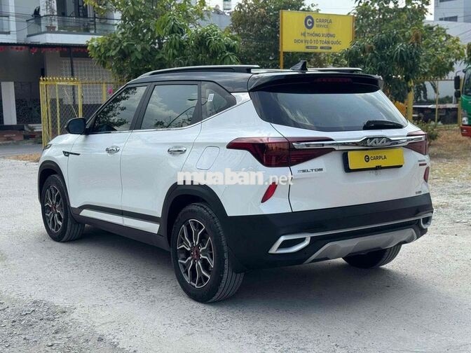 Kia Seltos Premium 1.4T 2022 Trắng 34.000 km