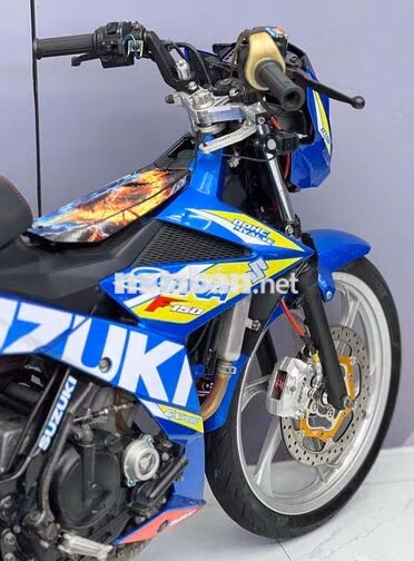 Satria F150 2019 Xanh 62zz 9c nợ xấu trả 50%