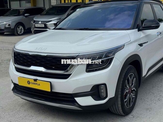 Kia Seltos Premium 1.4T 2022 Trắng 34.000 km