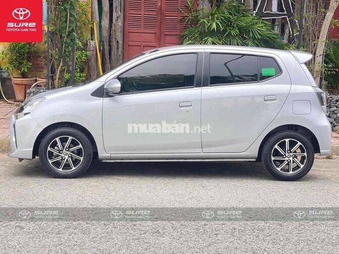 Toyota Wigo 1.2G AT 2021 Bạc 33.000 km