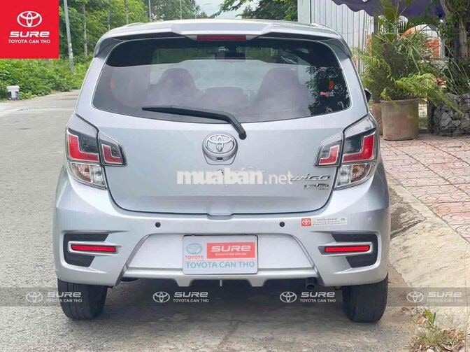 Toyota Wigo 1.2G AT 2021 Bạc 33.000 km
