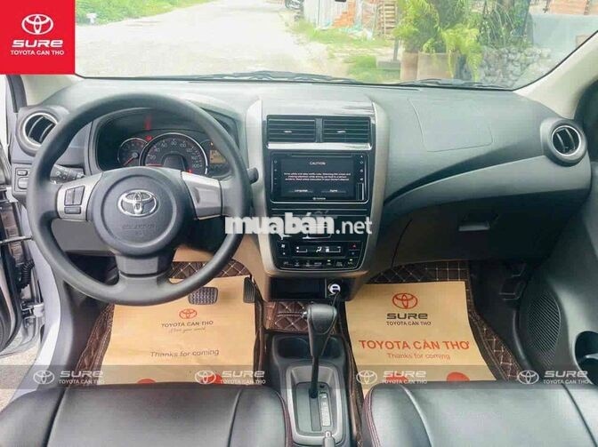 Toyota Wigo 1.2G AT 2021 Bạc 33.000 km