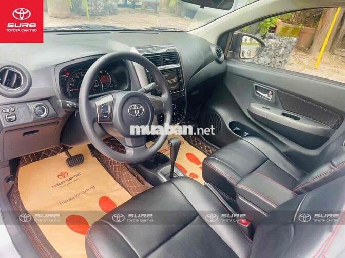 Toyota Wigo 1.2G AT 2021 Bạc 33.000 km