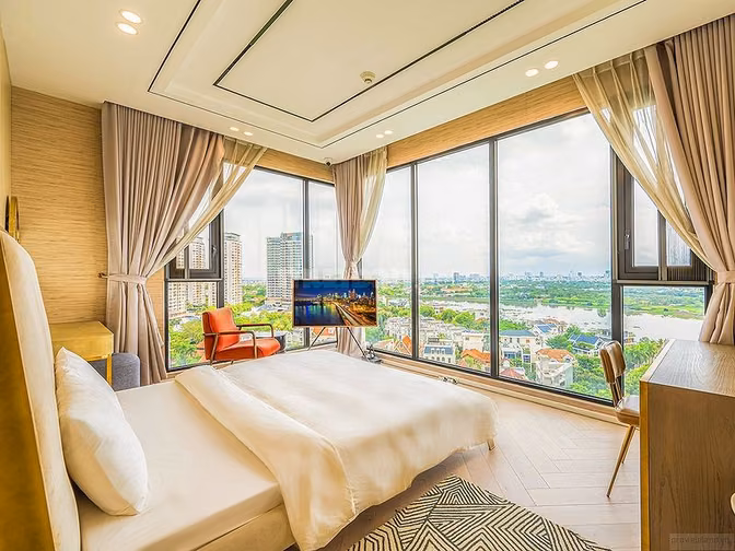 Bán Căn hộ D'Edge Thảo Điền tầng trung 4 phòng ngủ diện tích 187m2