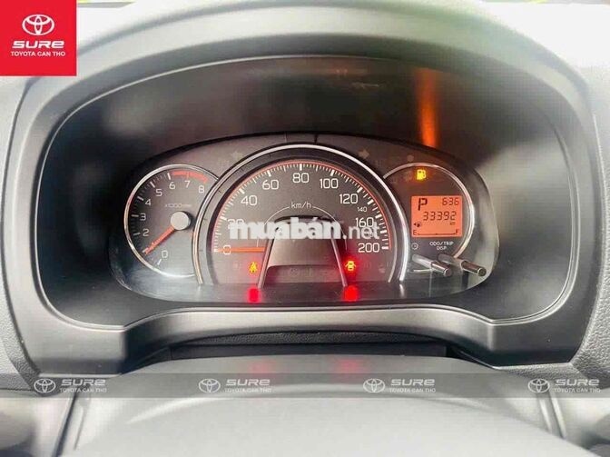 Toyota Wigo 1.2G AT 2021 Bạc 33.000 km