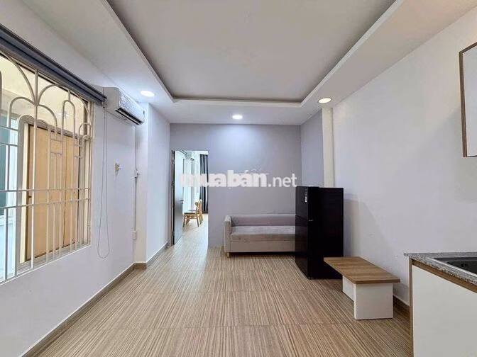 🔥Căn Hộ 1Ph Ngủ Full NT - Cửa Sổ - Ban Công - Máy Giặt Riêng