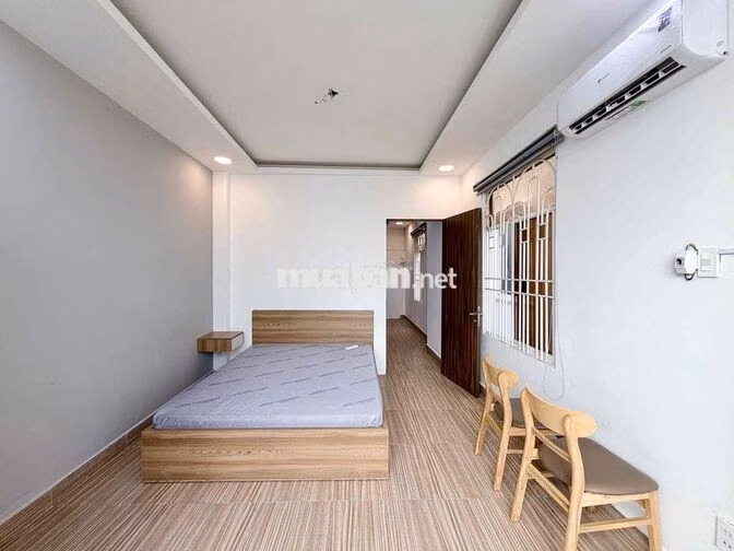 🔥Căn Hộ 1Ph Ngủ Full NT - Cửa Sổ - Ban Công - Máy Giặt Riêng