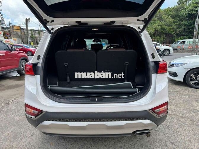 Hyundai Santafe 2019 Premium 2.4L xăng,màu trắng