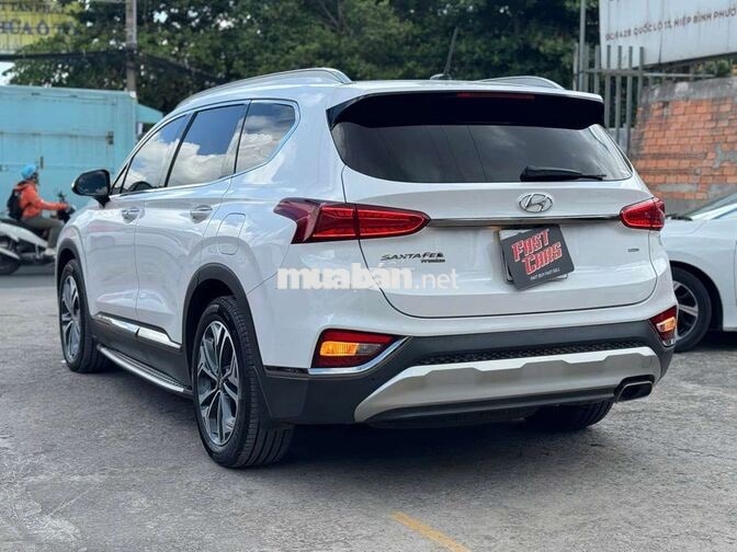 Hyundai Santafe 2019 Premium 2.4L xăng,màu trắng