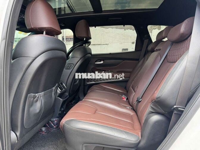 Hyundai Santafe 2019 Premium 2.4L xăng,màu trắng
