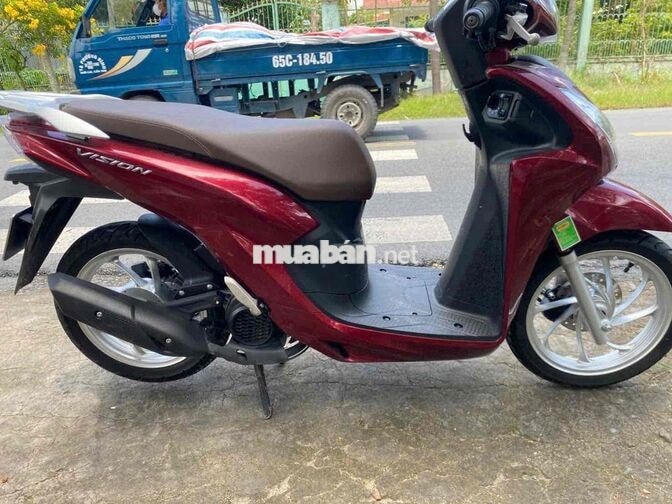 Honda Vision 2024 Cao Cấp màu Đỏ