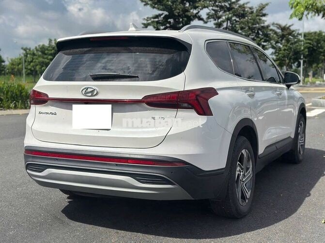 Hyundai SantaFe 2022 Dầu 40.000KM Trắng