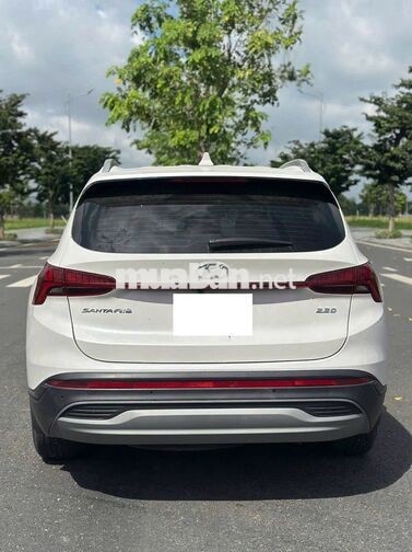 Hyundai SantaFe 2022 Dầu 40.000KM Trắng