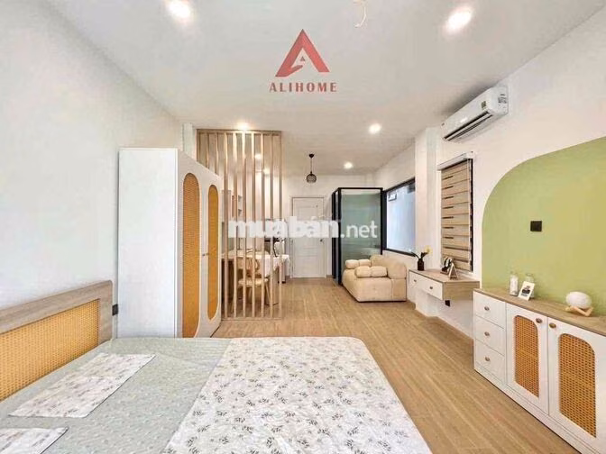 Studio Bancol Full Nội Thất Máy Giặt Riêng Ngay Ngã Tư Hàng Xanh