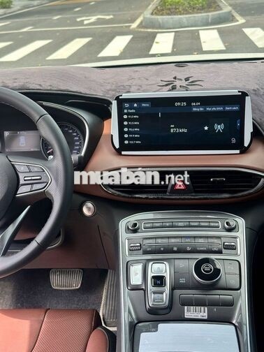 Hyundai SantaFe 2022 Dầu 40.000KM Trắng