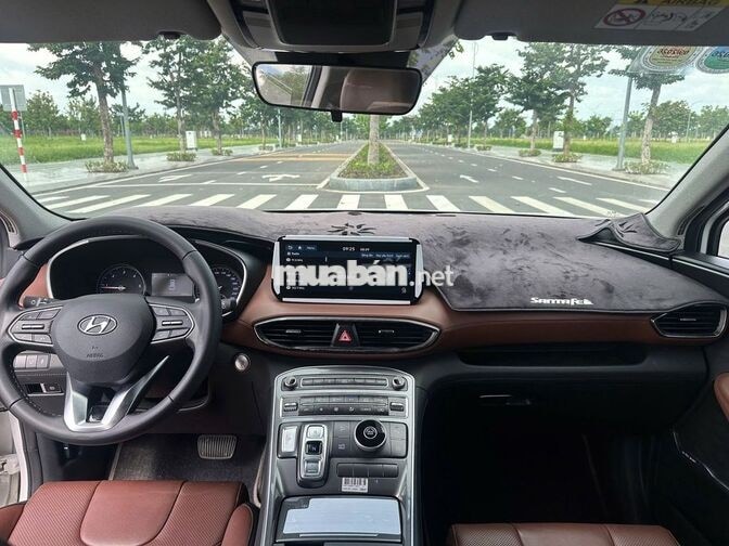 Hyundai SantaFe 2022 Dầu 40.000KM Trắng