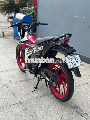 Suzuki Satria F150 2022 7000km Trắng, Đen, Đỏ Bstp