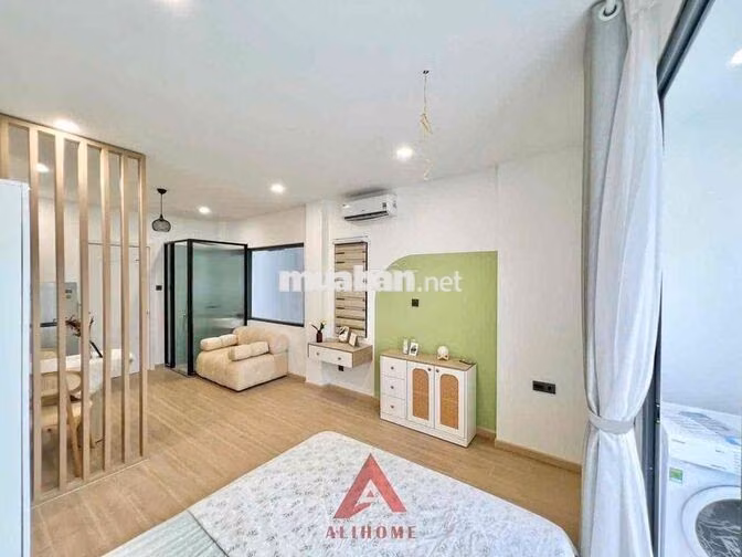 Studio Bancol Full Nội Thất Máy Giặt Riêng Ngay Ngã Tư Hàng Xanh