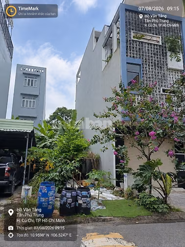 Chủ ngộp bán lô đất 130m2 Đ. Hồ Văn Tắng xã Tân Phú Trung Củ Chi, sổ h