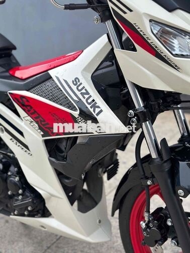 Suzuki Satria F150 2022 7000km Trắng, Đen, Đỏ Bstp