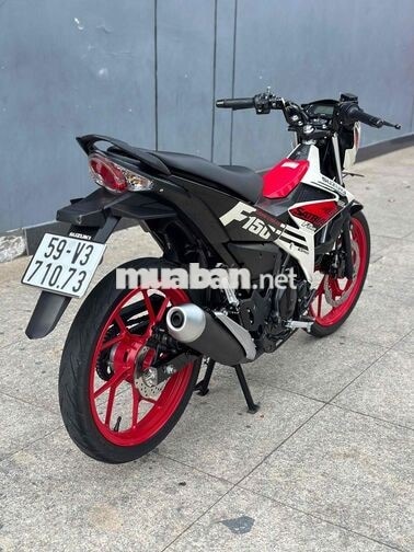 Suzuki Satria F150 2022 7000km Trắng, Đen, Đỏ Bstp