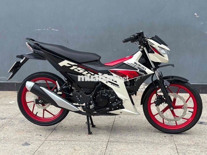Suzuki Satria F150 2022 7000km Trắng, Đen, Đỏ Bstp