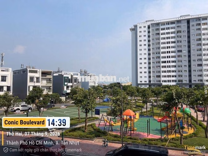Cho thuê lâu dài CH 2PN 85m2 Block A view công viên tầng 1 giá 6tr/th