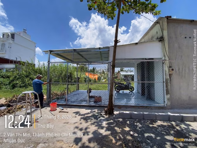 Nhà thật giá thật không ảo.Vị trí xã Trung Lập Hạ Củ Chi(dt5x16m)có th