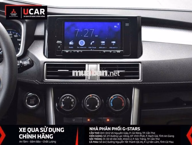 Mitsubishi Xpander AT 2022 Trắng (bản nhập)