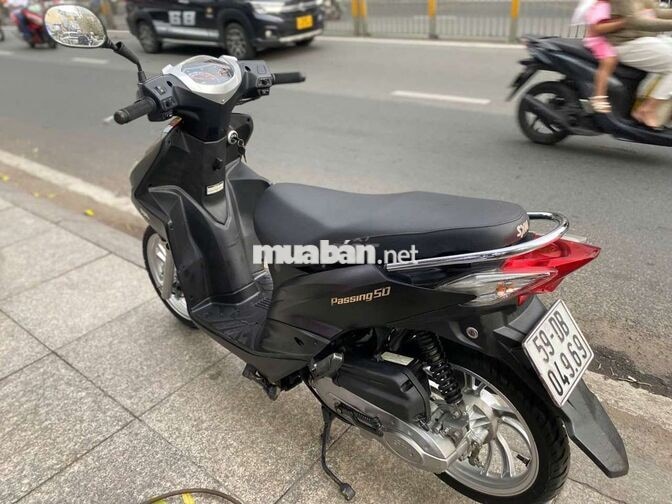 SYM Passing 50cc 2024 Đen Đã sử dụng