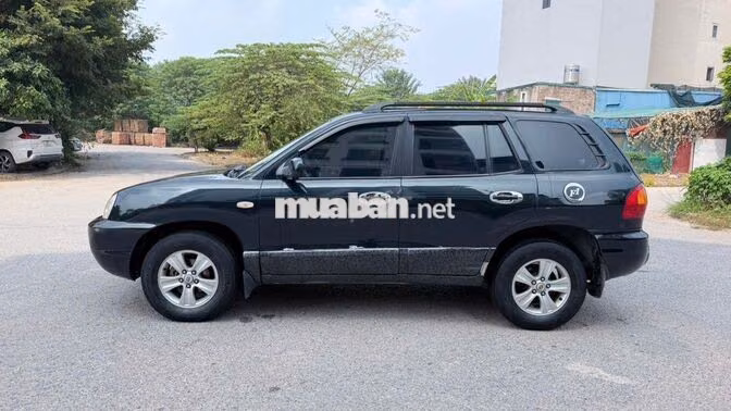 Hyundai Santa Fe 2003 Máy dầu Số sàn Đen