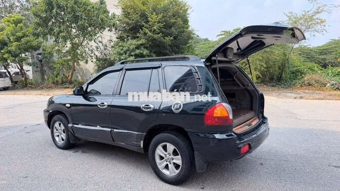 Hyundai Santa Fe 2003 Máy dầu Số sàn Đen