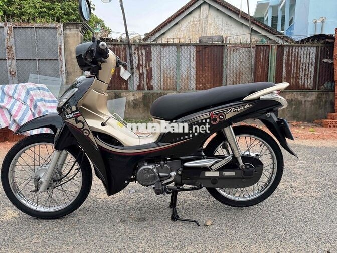 SYM Angele 50cc Đen Vàng