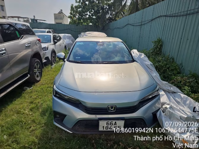 Bán Xe ô tô nhãn hiệu HONDA, loại CIVIC G